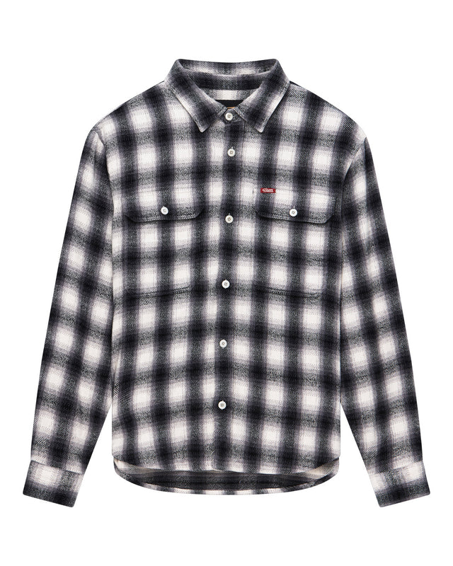 Carm Check Shirt - White Check