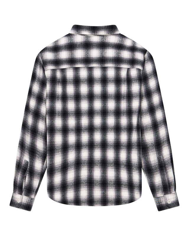 Carm Check Shirt - White Check
