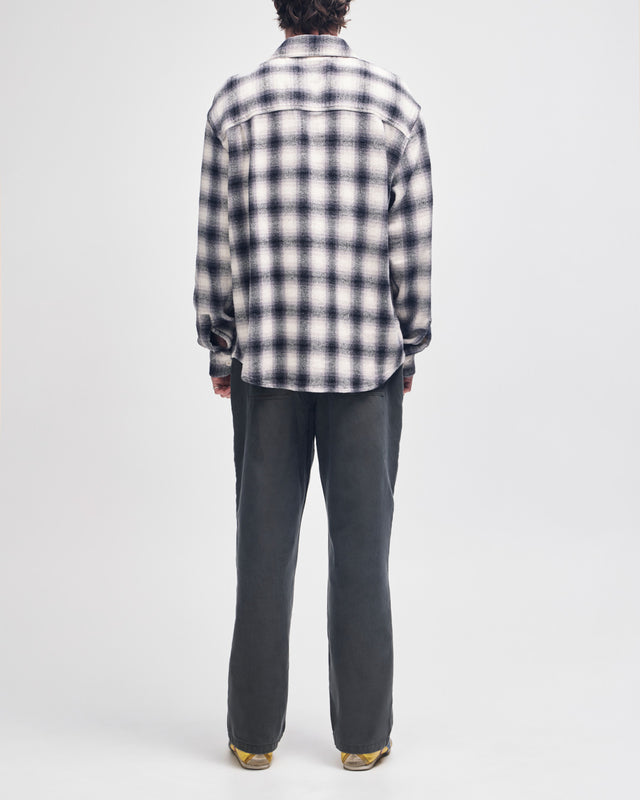 Carm Check Shirt - White Check