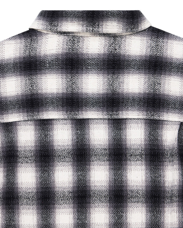 Carm Check Shirt - White Check