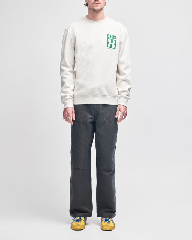 Homeboy Crew - Lt Grey Marle