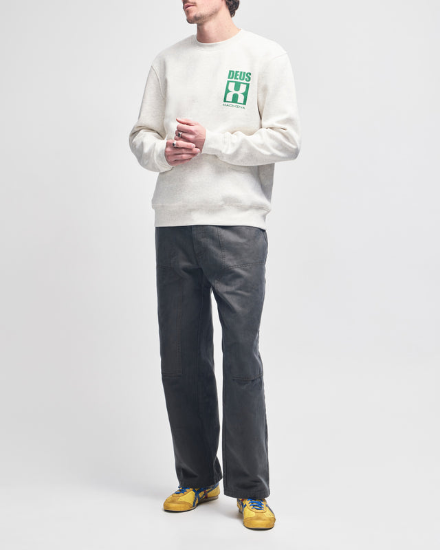 Homeboy Crew - Lt Grey Marle