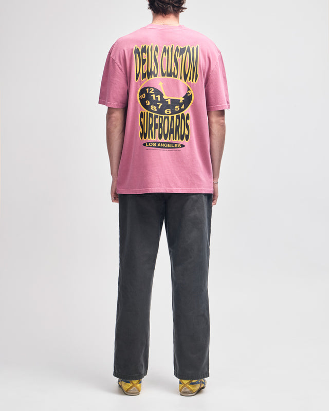 Time Constraint Tee - Dry Rose