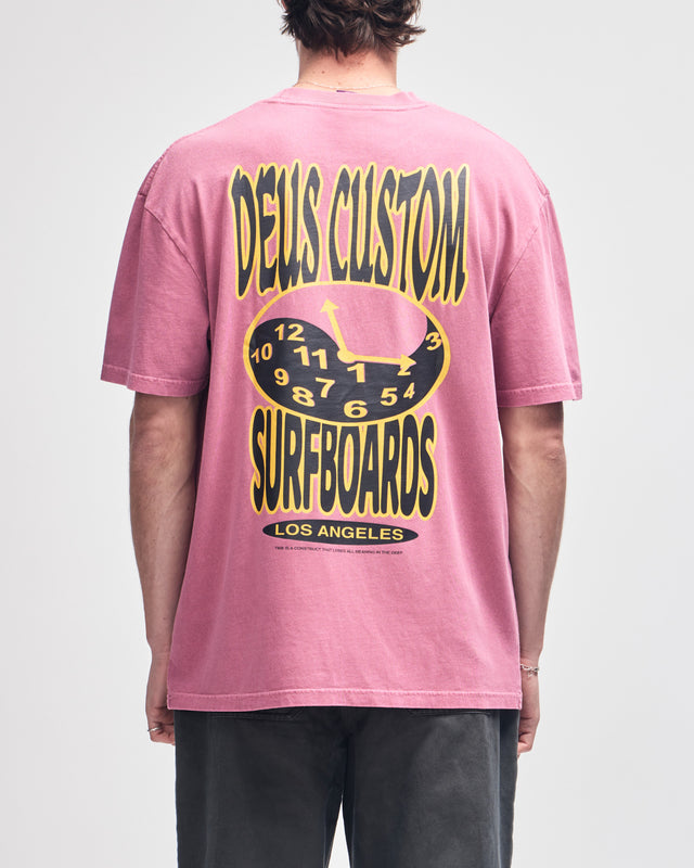 Time Constraint Tee - Dry Rose