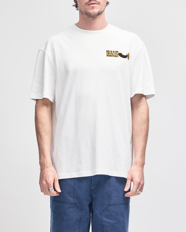 Time Constraint Tee - Vintage White