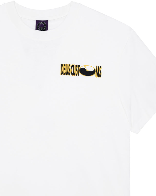 Time Constraint Tee - Vintage White