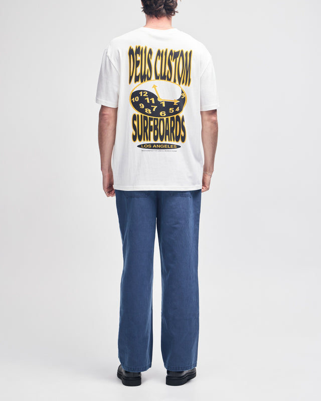 Time Constraint Tee - Vintage White