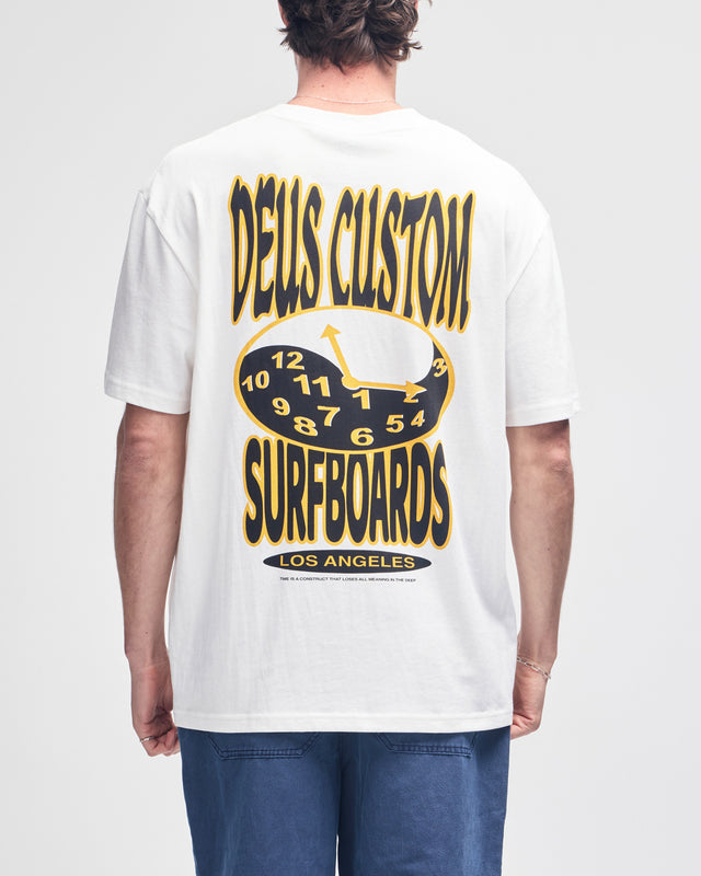 Time Constraint Tee - Vintage White