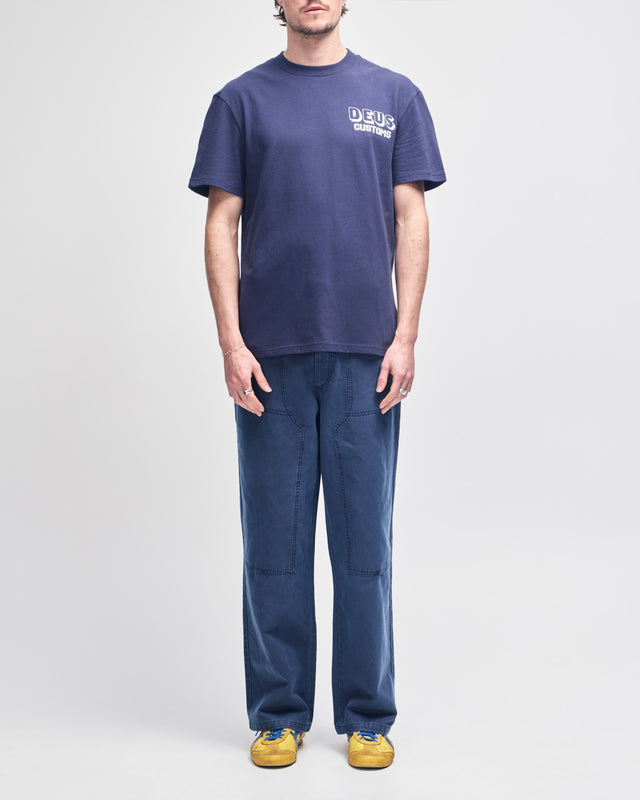 Heavy Metal Tee - Navy