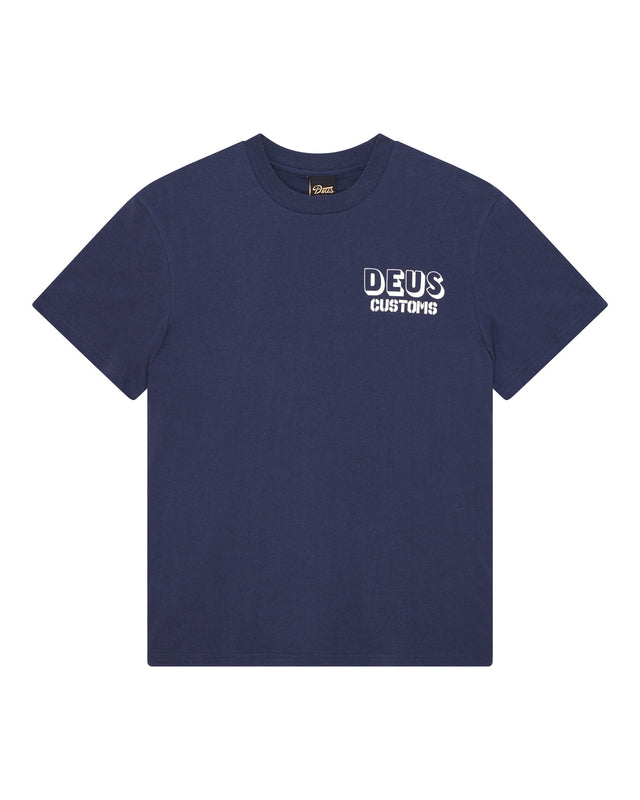 Heavy Metal Tee - Navy