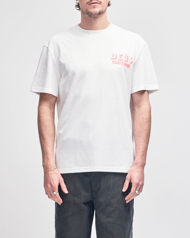 Heavy Metal Tee - Vintage White
