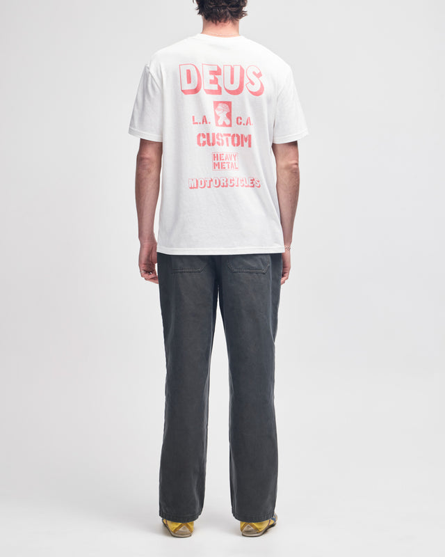 Heavy Metal Tee - Vintage White