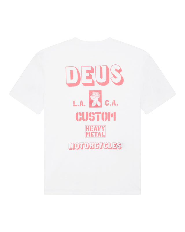Heavy Metal Tee - Vintage White