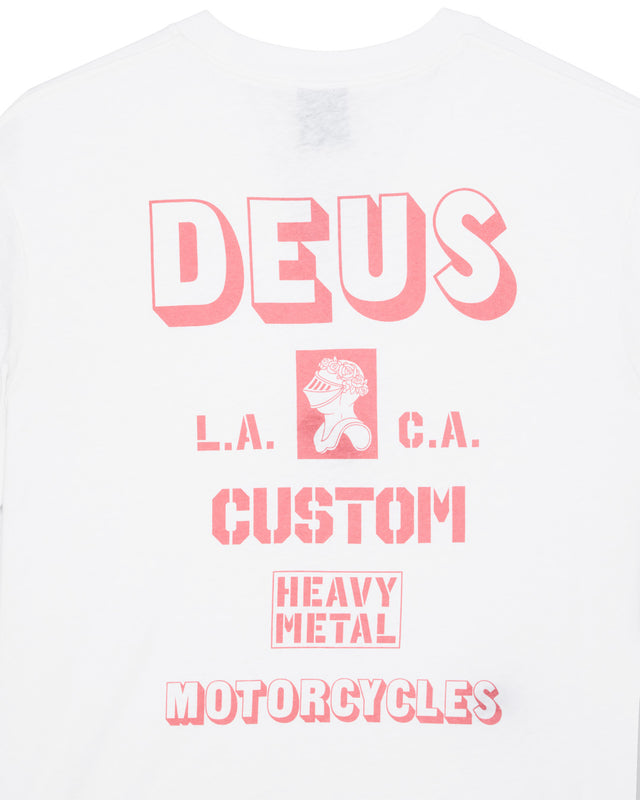 Heavy Metal Tee - Vintage White