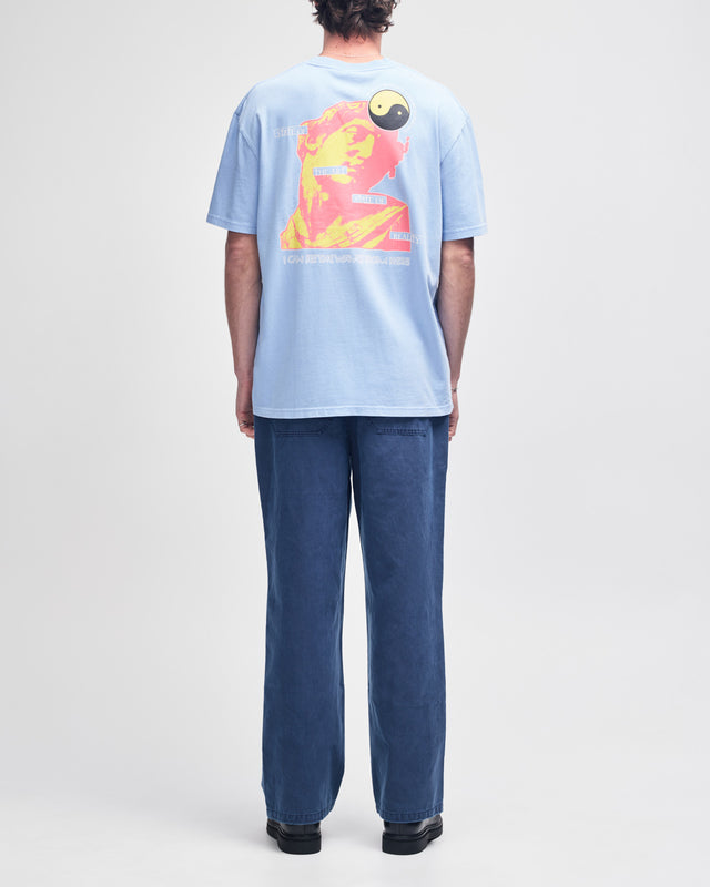State Of Reality Tee - Powder Blue