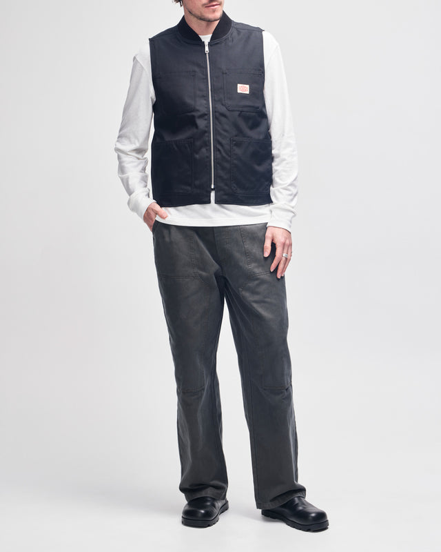 Irving Padded Vest - Black