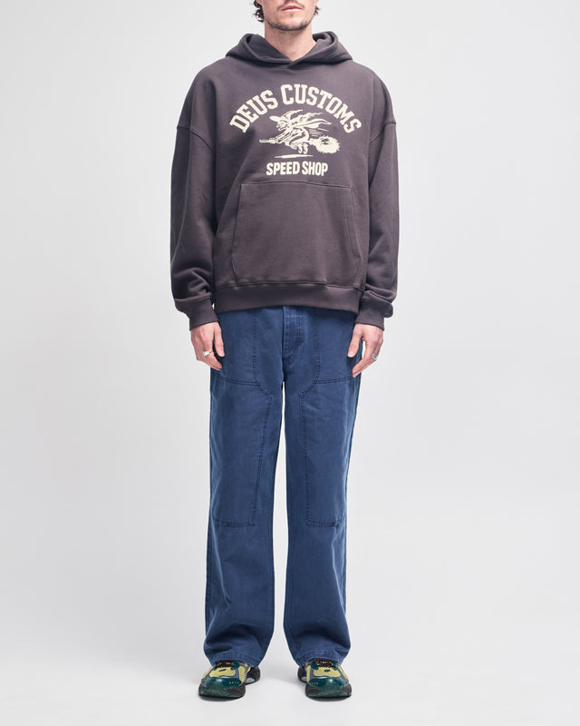 Oil & Rubble Hoodie - Anthracite