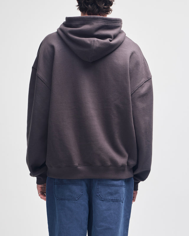 Oil & Rubble Hoodie - Anthracite