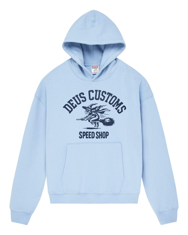 Oil & Rubble Hoodie - Cerulean Blue