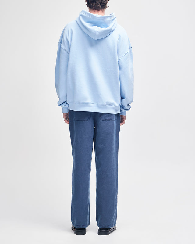 Oil & Rubble Hoodie - Cerulean Blue