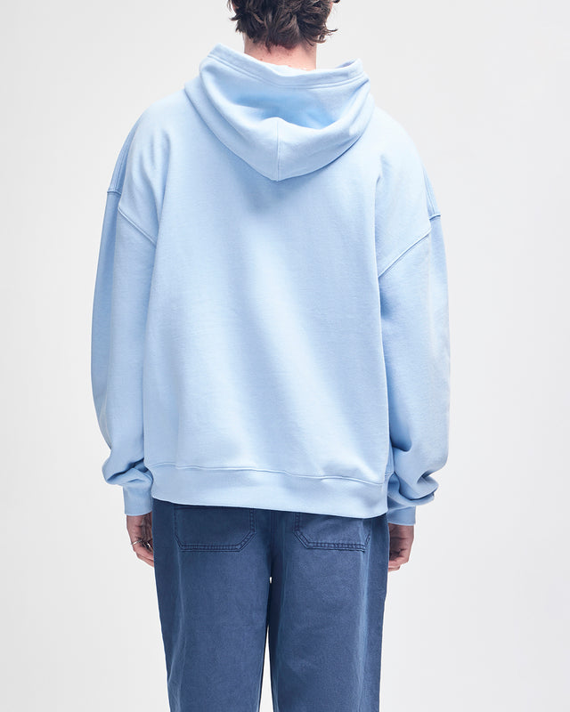Oil & Rubble Hoodie - Cerulean Blue