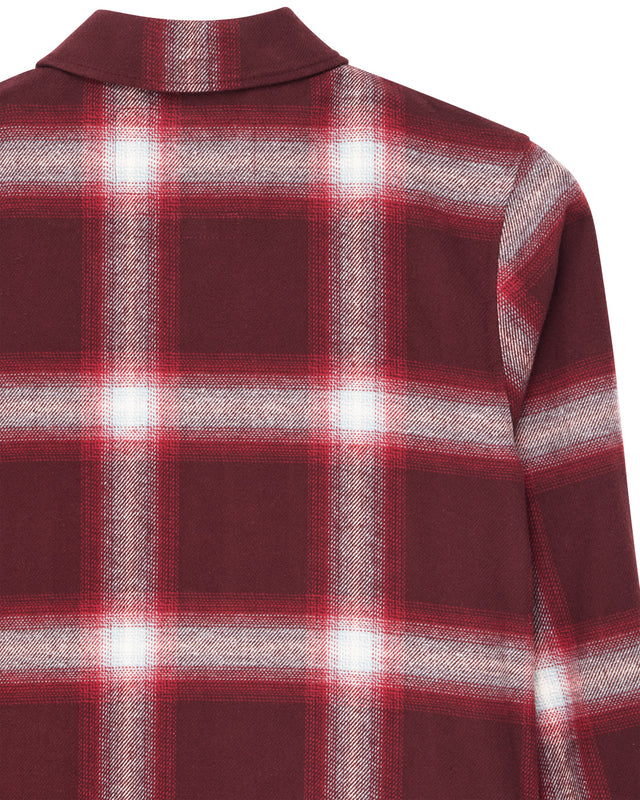 Frances Checkered Jacket - Ruby Red Check