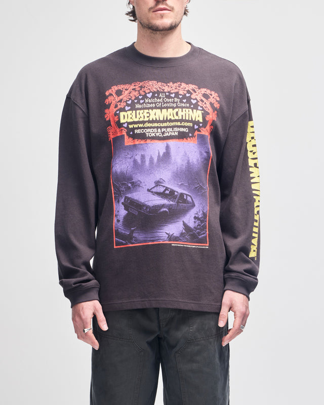 Any Ghoul Os Ls Tee - Anthracite