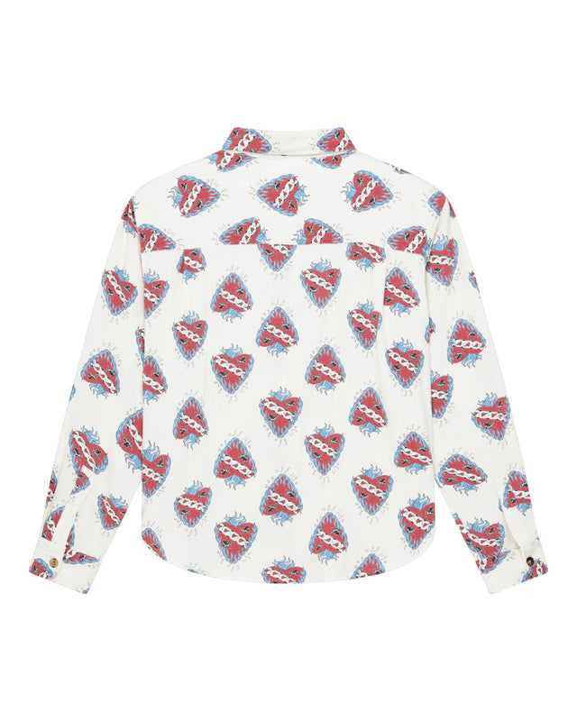 Priceless Advice Ls Shirt - Vintage White