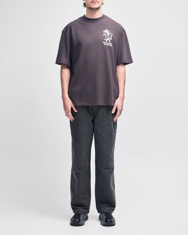 Clock It Os Tee - Anthracite