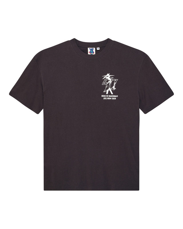 Clock It Os Tee - Anthracite