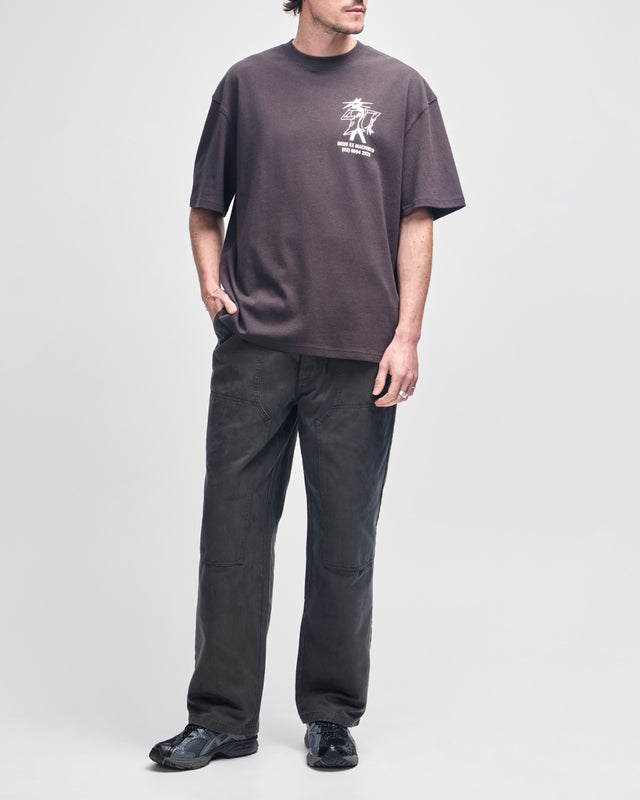 Clock It Os Tee - Anthracite