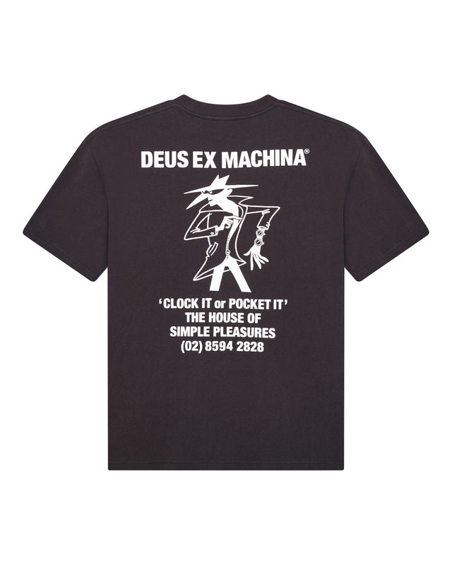 Clock It Os Tee - Anthracite
