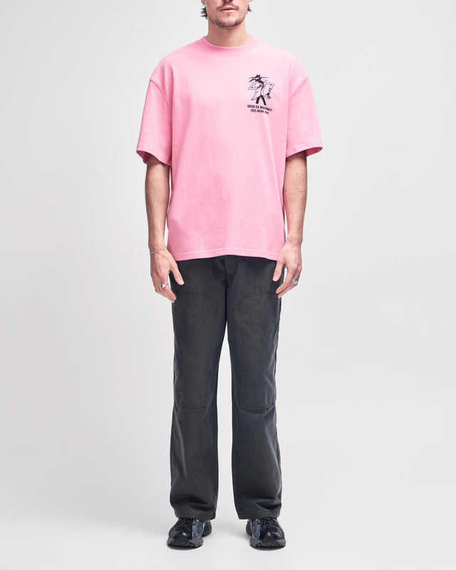 Clock It Os Tee - Prism Pink