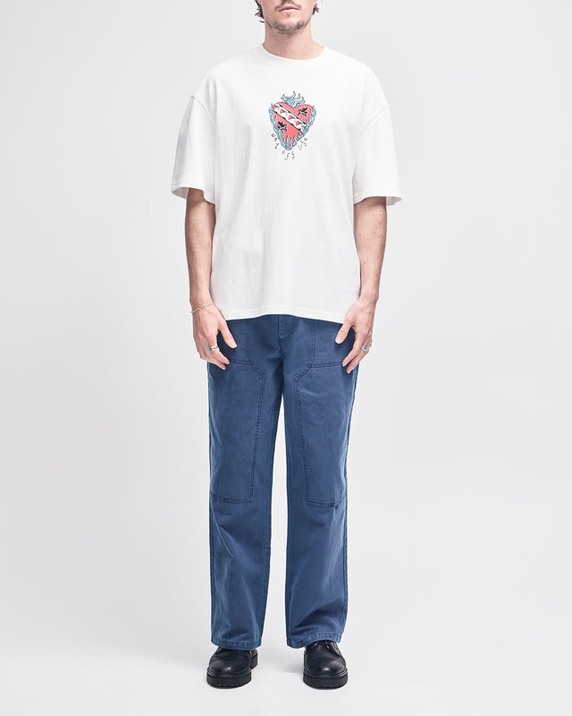 Priceless Advice Os Tee - Vintage White