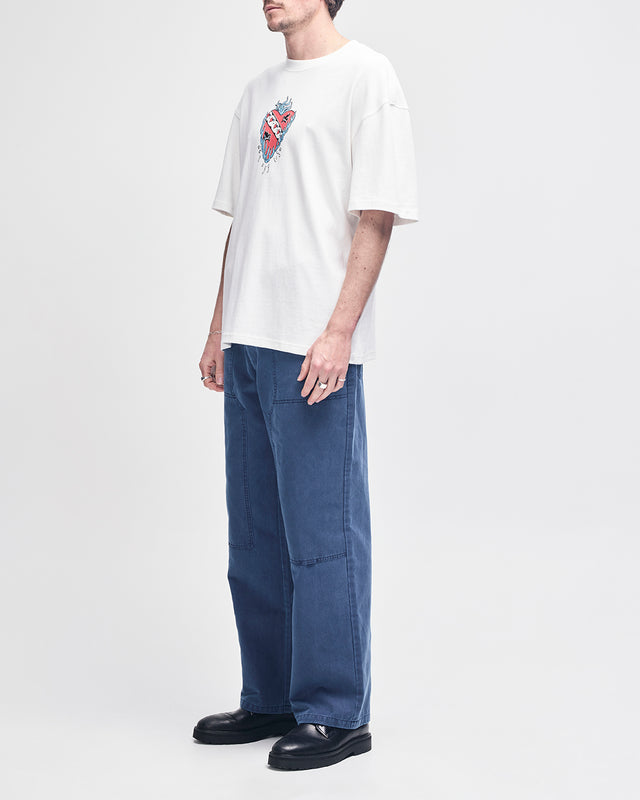 Priceless Advice Os Tee - Vintage White