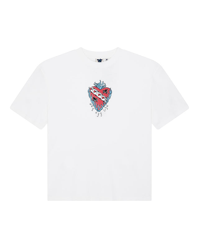 Priceless Advice Os Tee - Vintage White