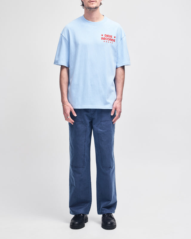 Major Chord Os Tee - Cerulean Blue