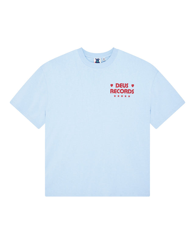 Major Chord Os Tee - Cerulean Blue