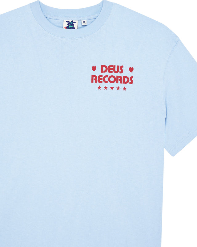 Major Chord Os Tee - Cerulean Blue