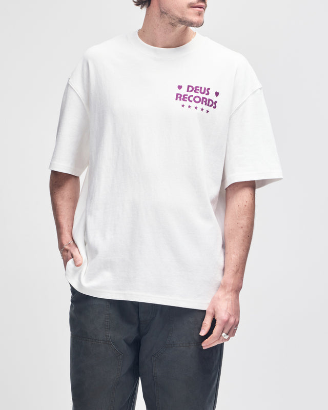 Major Chord Os Tee - Vintage White