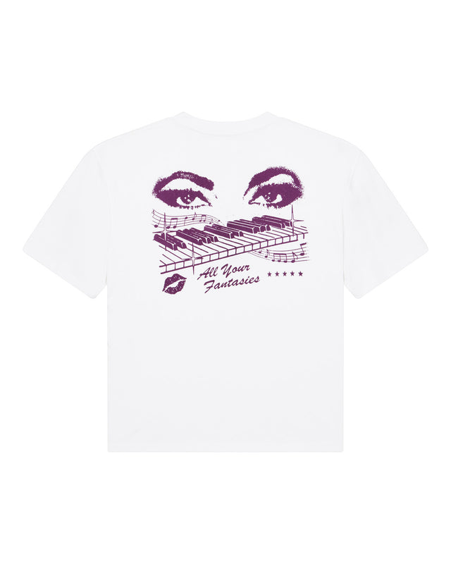 Major Chord Os Tee - Vintage White