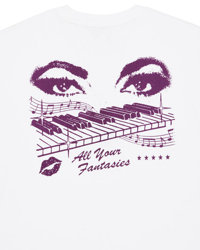 Major Chord Os Tee - Vintage White