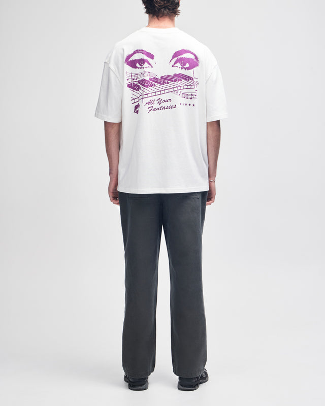 Major Chord Os Tee - Vintage White