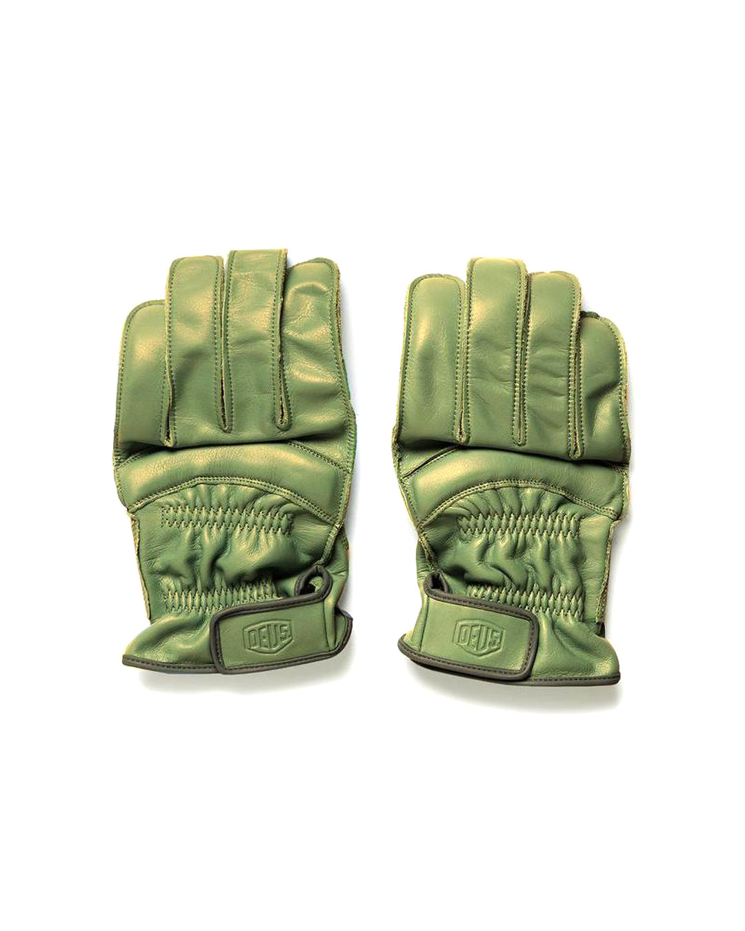 Green on sale riding gloves