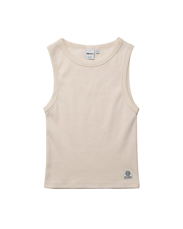 Military Tank (Fitted) - Dirty White
