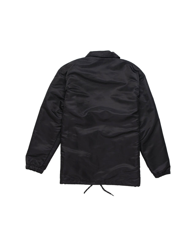Dad Coach Jacket (Relaxed Fit) - Black