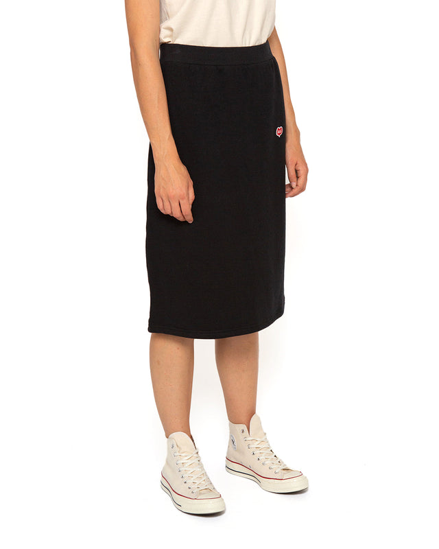 Monique Jersey Skirt (Regular Fit) - Black