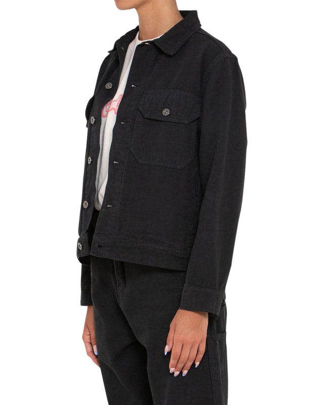Coby Canvas Jacket - Anthracite