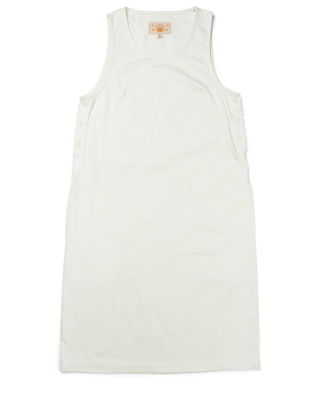 Piri Dress - Vintage White Chambray