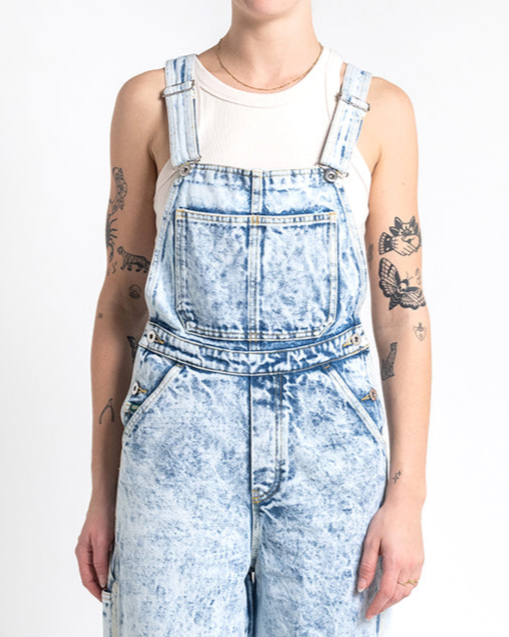 Jewlie Coverall - Indigo Acid Stonewash